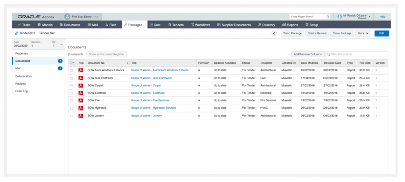 Oracle_Aconex_Document_Management